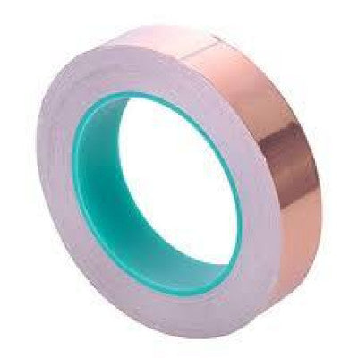 An 0.5 inch Copper Tape with Conductive Adhesive - 25 Meter