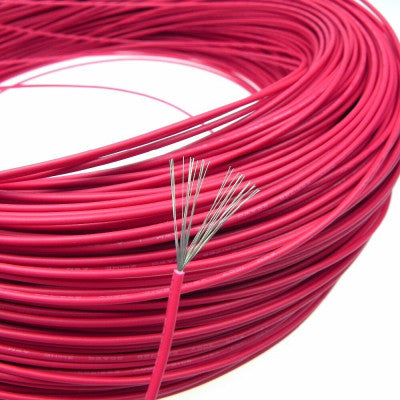 An 1 Meter UL1007 18AWG PVC Electronic Wire (Red)