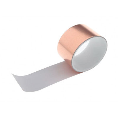 An 10 inch Copper Tape with Conductive Adhesive - 25 Meter
