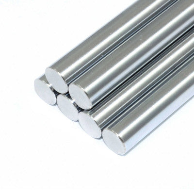 An 1000mm long Chrome Plated Smooth Rod Diameter 10mm