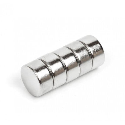 An 10mm x 5mm (10x5 mm) Neodymium Disc Strong Magnet