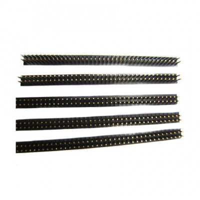 An 2x40 1.27mm Pitch Pin Male Double Row Header Berg Strip