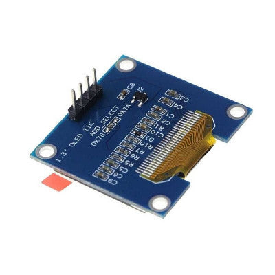 An 1.3 Inch I2C IIC 128x64 OLED Display Module 4 Pin - Blue