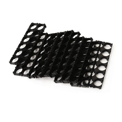 An 2 X 6 18650 Battery Spacer Holder with 18.5mm Bore Diameter