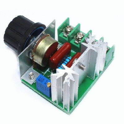 An 2000W Thyristor High-Power Electronic Regulator can Change Light Speed and Temperature
