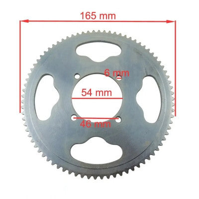 An 25H Sprocket 80T for Ebike