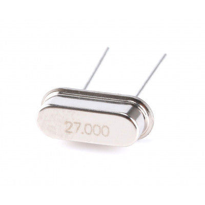 An 27Mhz Crystal Oscillator HC49/US Package