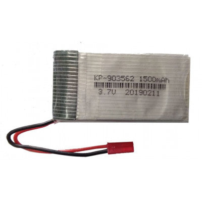 An 3.7V 1500mAH (Lithium Polymer) Lipo Rechargeable Battery for RC Drone