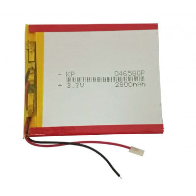 An 3.7V 2800mAH (Lithium Polymer) Lipo Rechargeable Battery Model KP-046580