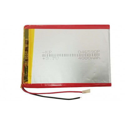 An 3.7V 4000mAH (Lithium Polymer) Lipo Rechargeable Battery Model KP-046590