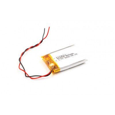 An 3.7V 500mAH (Lithium Polymer) Lipo Rechargeable Battery Model KP-502535