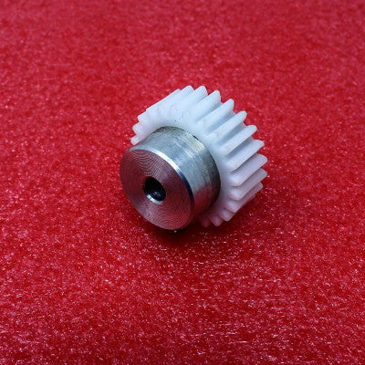 An 30 Teeth Nylon Metal Insert Spur gear (1.25M-30T-8-37.5)