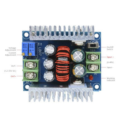 An 300W 20A DC-DC Buck Converter Step-down Module Constant Current LED Driver Module