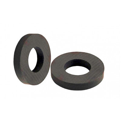 An 32mm x 16mm x 6mm (32x16x6 mm) Ferrite Ring Magnet