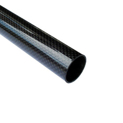 An 3K Roll-wrapped Carbon Fibre Tube (Hollow) 18mm(OD) x 16mm(ID) x 1000mm(L)