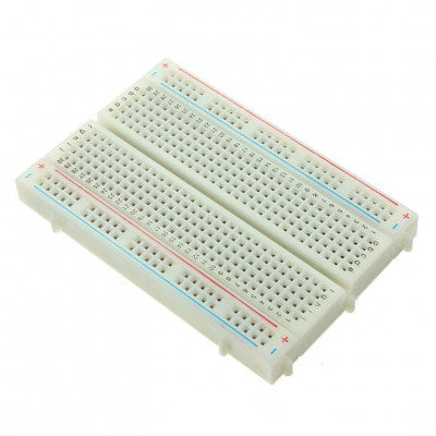 An 400 Points Half Size Solderless Breadboard