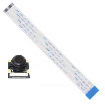 An 5MP OV5647 Wide Angle Fish-eye Lens Night Vision Camera for Raspberry Pi 3 B+