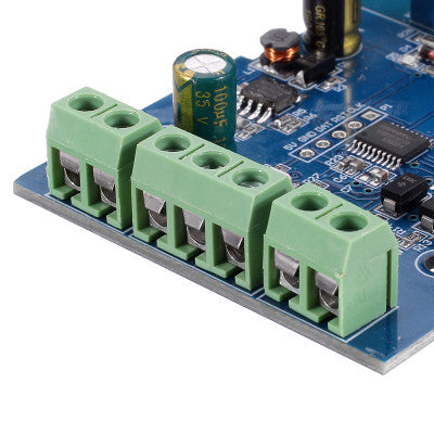 An 5V DC 2 Channel Relay Module with 7-24V Modbus RTU protocol and RS485/TTL Anti-reverse Connection