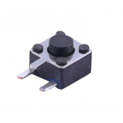 An 6x6x5mm SMD Right Angle L-Type Tactile Switch - 5 Pieces Pack