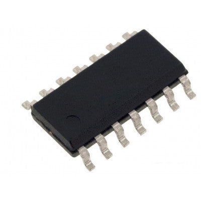 An 74LS243 IC - (SMD Package) 3-State Quad Bus Transceiver IC (74243 IC)