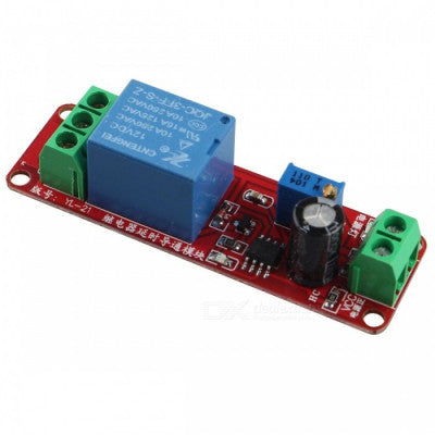 An NE555 Delay Timer Switch Adjustable 0-10 Sec 12V Relay Module