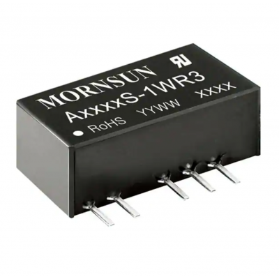 An A2412S-1WR3 Mornsun 24V to ±12V DC-DC Converter 1W Power Supply Module - SIP Package