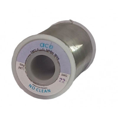 An ACE 500gm 22 Gauge SMT Grade No Clean Solder Wire