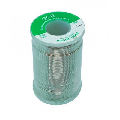 An ACE 250gm 20 Gauge (Standard) Grade Rosin Core Solder Wire