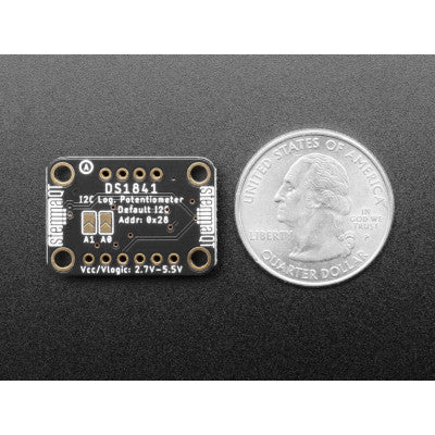 An Adafruit DS1841 I2C Digital 10K Potentiometer Breakout STEMMA QT / Qwiic