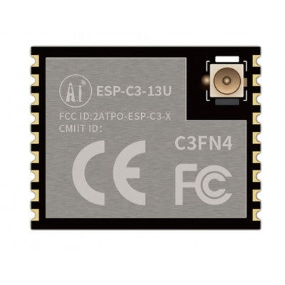 An Ai Thinker ESP-C3-13U WiFi + BLE Module