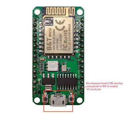 An Ai Thinker NodeMCU BW-16 Development Board
