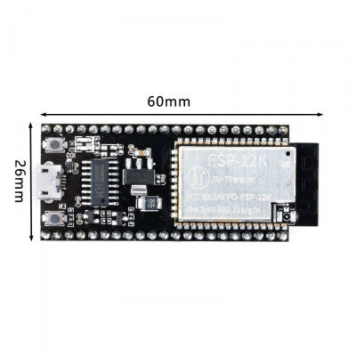 An Ai Thinker NodeMCU ESP-12K Development Board