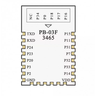 An Ai Thinker PB-03F Bluetooth module