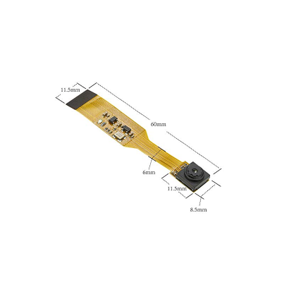 An Arducam 5MP OV5647 NoIR MINI Spy Camera with flex cable