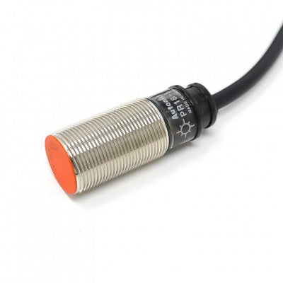 An Autonics PR18-5DP DC 10-30V 5mm M18 Inductive Proximity Sensor PNP-NO (Unshielded)