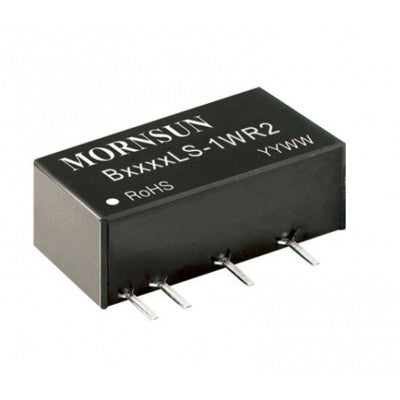 An B0305LS-1WR2 Mornsun 3.3V to 5V DC-DC Converter 1W Power Supply Module - Ultra Compact SIP Package