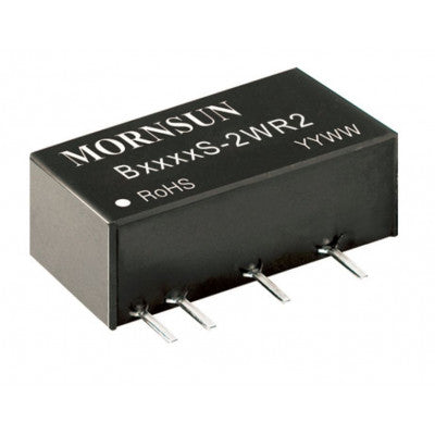 An B0515S-2WR2 Mornsun 5V to 15V DC-DC Converter 2W Power Supply Module - Miniature SIP Package