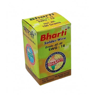An Bharti 100gm 18 Gauge Flux Cored 60/40 Grade Solder Wire