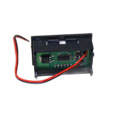 An Blue Two-Wire 0.56 Inch DC5V-120V DC Digital Display Voltmeter For Car Bicycle Motorcycle