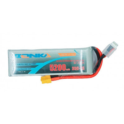 An Bonka 11.1V 5200mAh 35C 3S 1P BKHT Lipo Battery