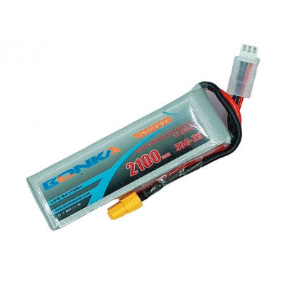 An Bonka 6.6V 2100mAh 25C 2S 1P LIFE Lipo Battery