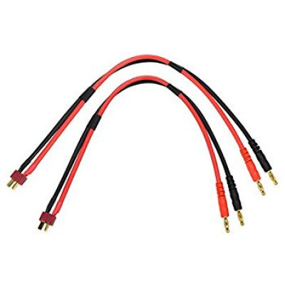 An Charge Lead Banana Plugs to T-Connector