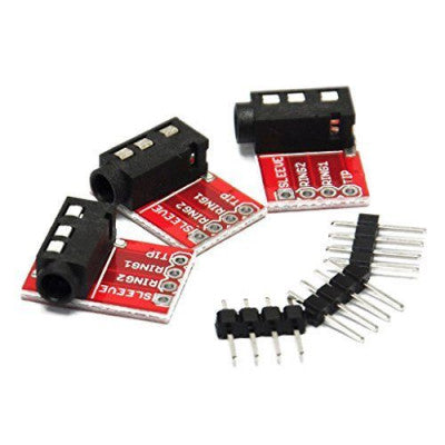 An CJMCU-TRRS 3.5mm Jack AV Stereo Module