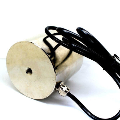 An DC 24V P60/60 Large Suction 100 KG Lifting Solenoid Electromagnet