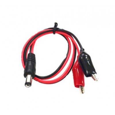An DC Jack to Alligator Connector- wire thickness 1.15mm