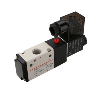 An DC12V 1-4 inch 3 Way 2 Position Pneumatic Solenoid Valve for Water Air Gas