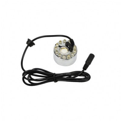 An DC24V 16MM 12LED Alloy Air Humidifier Mist Maker Nebulizer 46MM*38MM