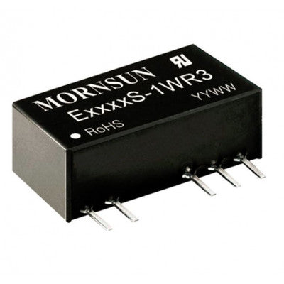 An E0515S-1WR3 Mornsun 5V to ±15V DC-DC Converter 1W Power Supply Module - SIP Package
