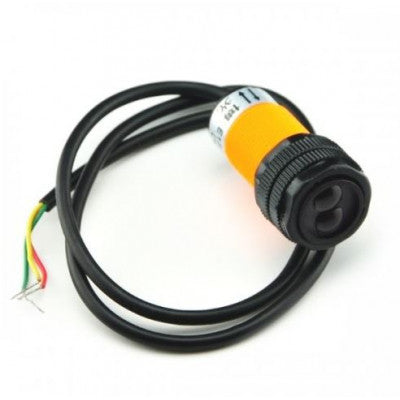 An E18-D80NK Adjustable IR Sensor Proximity Switch 3-80cm Range