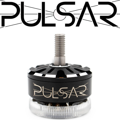 An EMAX 2207 2450kv Pulsar LED Motor